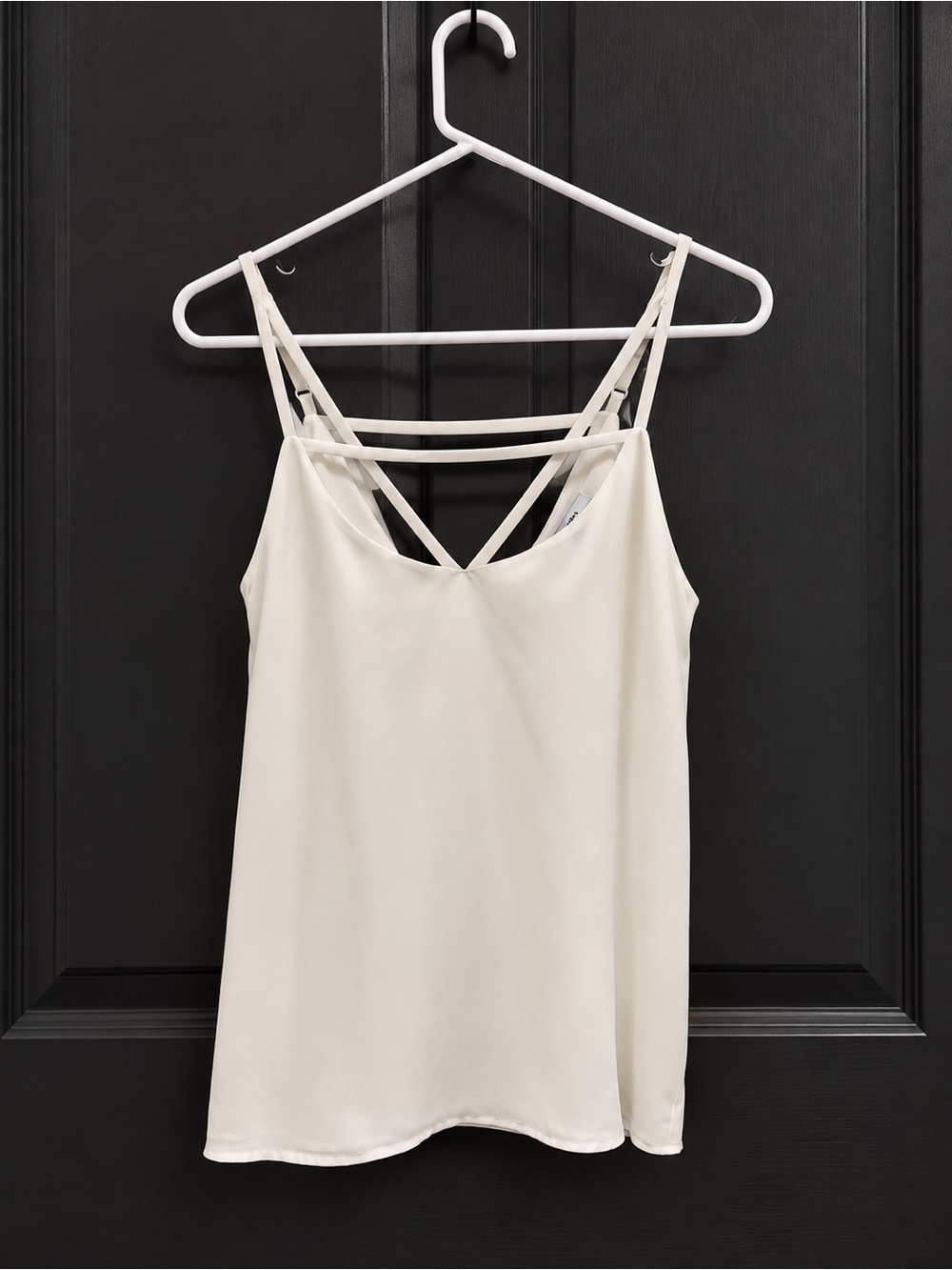 Nordstrom White Strappy Top - Size Medium